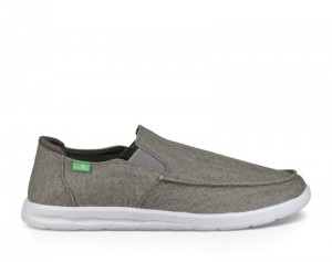 Men Sanuk Hi Five Shoes Grey | MQW109468