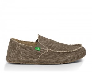 Men Sanuk Rounder Shoes Brown | NLG671983