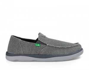 Men Sanuk Vagabond Tripper Shoes Grey | DPW052879