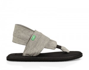 Women Sanuk 2 Sandals Grey | SCQ736058