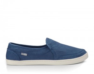 Women Sanuk Pair O Dice Slip On Shoes Navy | GYA529176