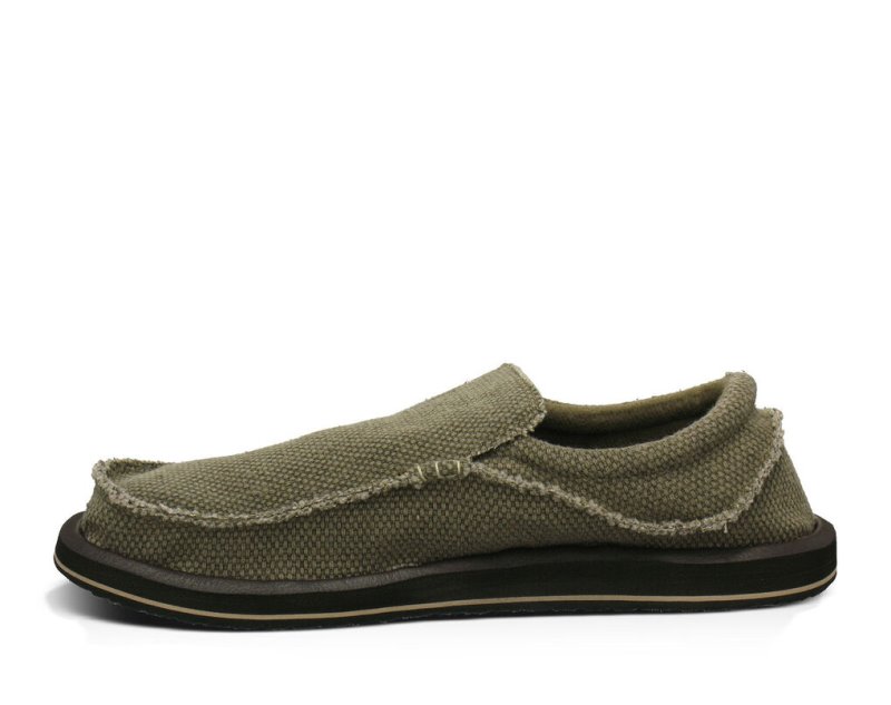 Men Sanuk Chiba Shoes Brown | OHE285416