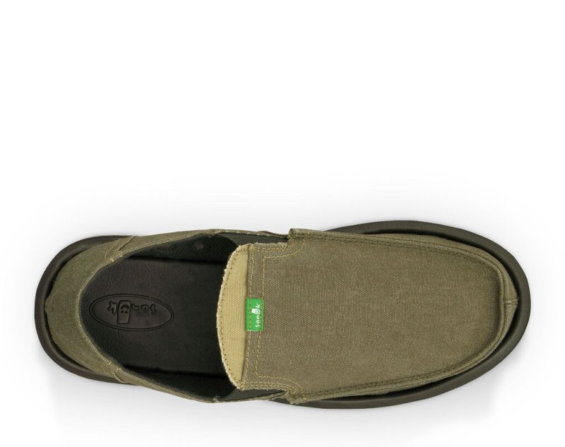 Men Sanuk Pick Pocket Shoes Brown | ZGP923408