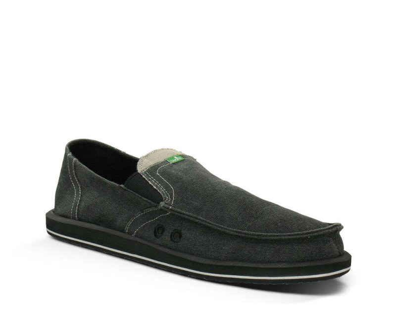 Men Sanuk Pick Pocket Shoes Grey | LPA872351