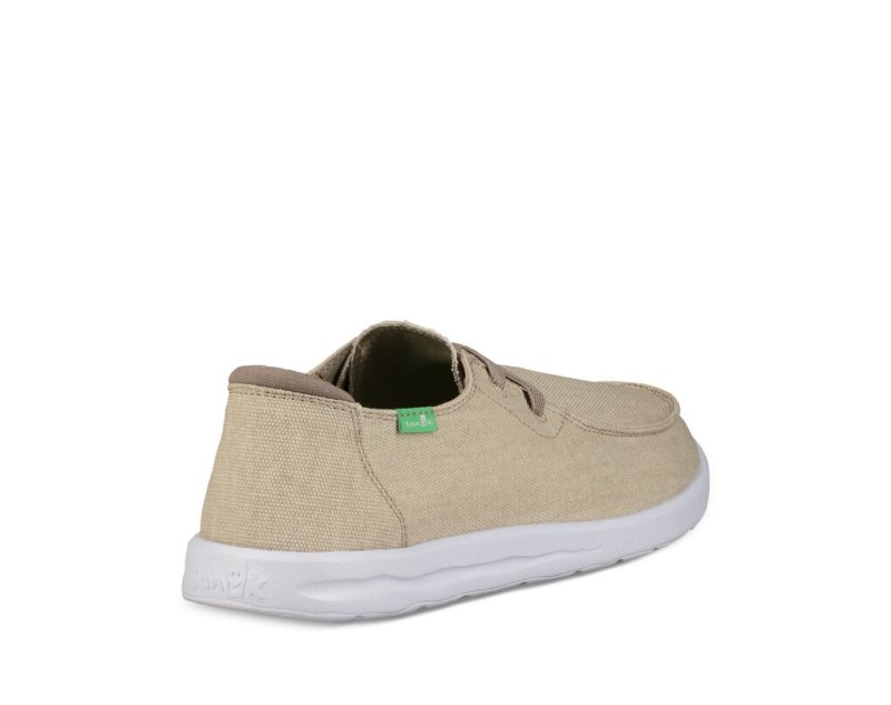 Men Sanuk Shaka Shoes Khaki | PYM519643