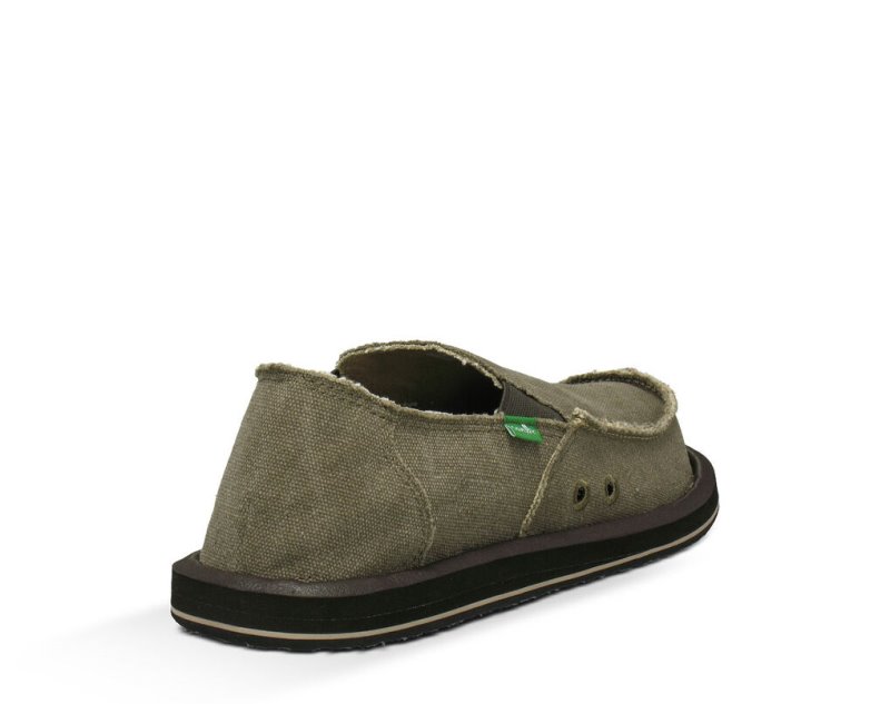 Men Sanuk Vagabond Shoes Brown | OBX695038