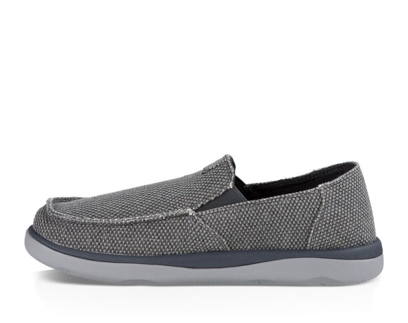 Men Sanuk Vagabond Tripper Shoes Grey | DPW052879