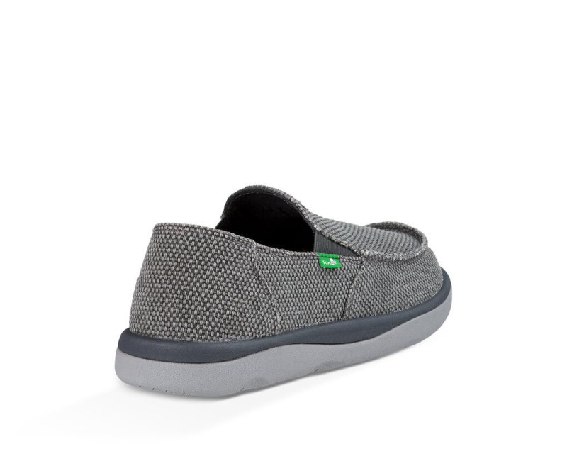 Men Sanuk Vagabond Tripper Shoes Grey | DPW052879