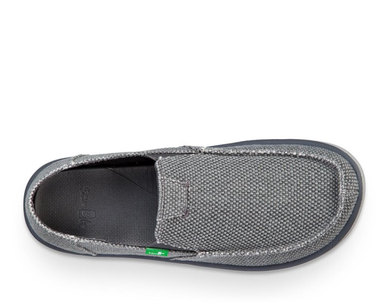 Men Sanuk Vagabond Tripper Shoes Grey | DPW052879