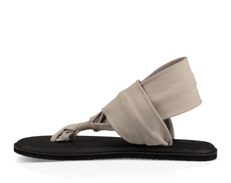 Women Sanuk 2 Sandals Light Beige | IMQ926138