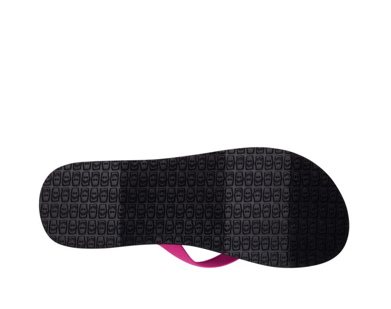 Women Sanuk Ashland St Vegan Flip Flops Pink | GTI928107