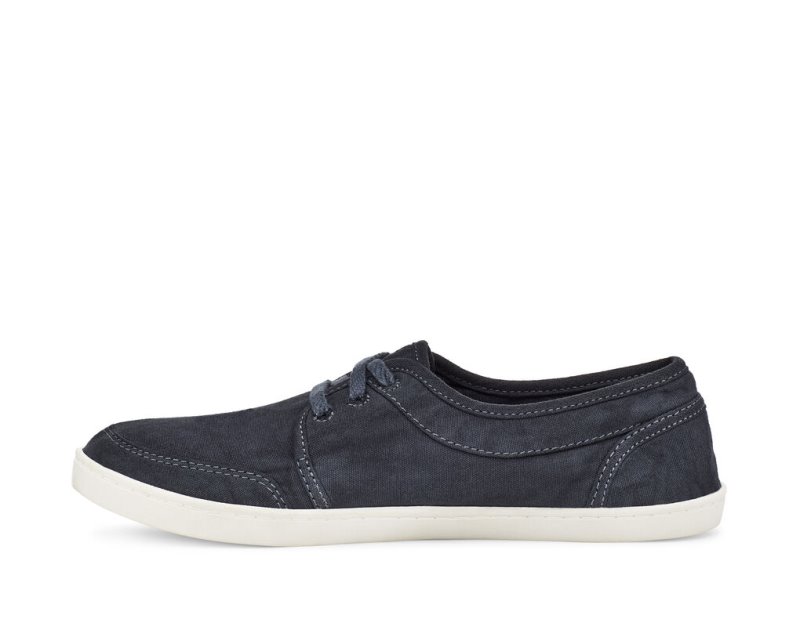 Women Sanuk Pair O Dice Lace Shoes Navy | KUA605274