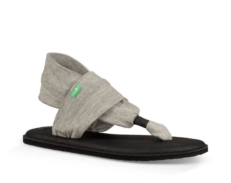 Women Sanuk Yoga Sling 2 Sandals Grey | HQA473209