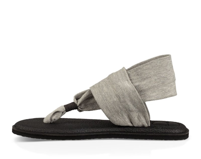 Women Sanuk Yoga Sling 2 Sandals Grey | HQA473209