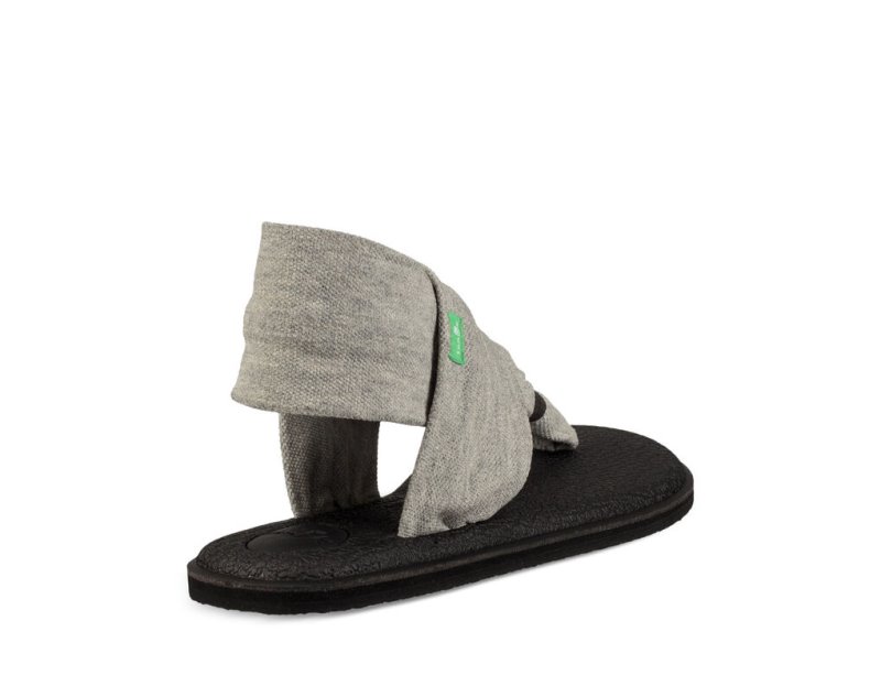 Women Sanuk Yoga Sling 2 Sandals Grey | HQA473209