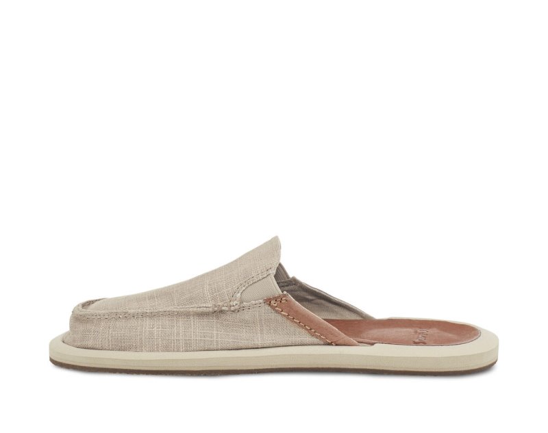 Women Sanuk You Got My Back Hemp Sidewalk Surfers Beige | FOR209435